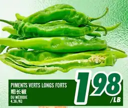 Marché Lian Tai PIMENTS VERTS LONGS FORTS offer