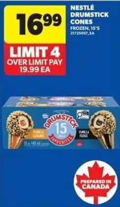 Wholesale Club Nestle drumstick cones offer