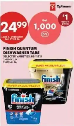 Wholesale Club Finish quantum dishwasher tabs offer