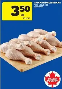 Wholesale Club Canadian Poultry chicken drumsticks offer
