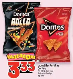 Metro Doritos croutilles tortillas offer
