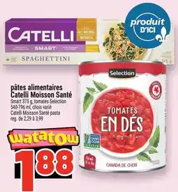 Metro Catelli Moisson Santé pasta offer