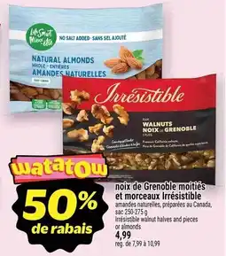 Metro Irresistible noix de Grenoble moitiés et morceaux offer