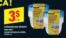 Maxi sans nom grands contenants ronds offer