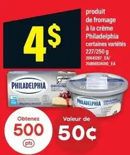 Maxi philadelphia produit de fromage à la crème offer