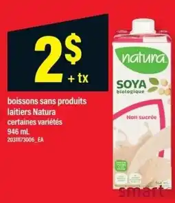 Maxi Natura soya biologique offer
