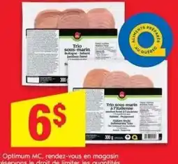 Maxi TriO sous-marins offer