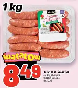 Metro Selection saucisses offer