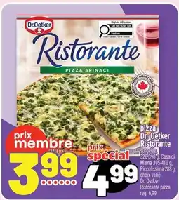 Metro Dr Oetker ristorante pizza spinaci offer