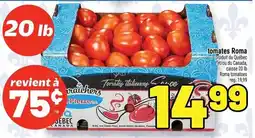 Metro Tomates italiennes offer