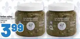 Metro Les herbes salées du Bas-du-Fleuve offer