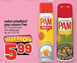 Metro Pam cooking spray offer