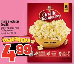 Metro Orville Redenbacher popcorn offer