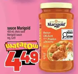 Metro Marigold butter chicken sauce offer