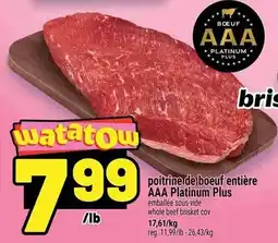 Metro watatow whole beef brisket cov offer