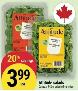 Marché Adonis Attitude salads offer