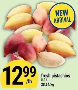 Marché Adonis fresh pistachios offer