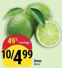 Marché Adonis limes offer
