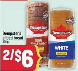 Marché Adonis Dempster's sliced bread offer