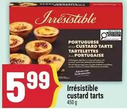 Marché Adonis Irresistible custard tarts offer