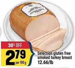 Marché Adonis Selection gluten free smoked turkey breast offer