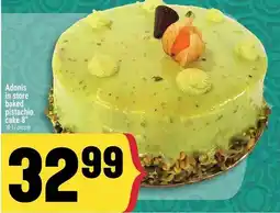 Marché Adonis Adonis in store baked pistachio cake offer