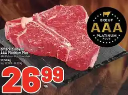 Metro AAA Platinum Plus T-bone steak offer