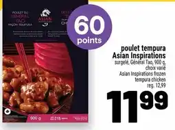 Metro Asian Inspirations poulet tempura offer