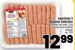 Metro Selection saucisses à déjeuner offer