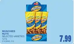 Wholesale Club Munchies nuts selected varieties offer