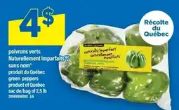 Maxi green peppers offer