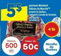 Maxi Delices du Marche McIntosh offer