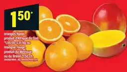 Maxi oranges navel offer