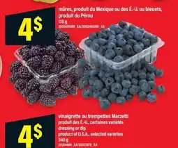 Maxi mûres ou bleuets offer
