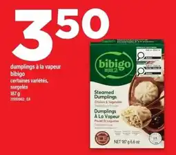 Maxi bibigo steamed dumplings offer