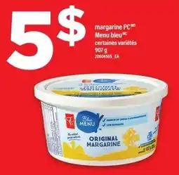Maxi Blue Menu margarine offer