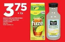 Maxi Minute Maid zero sugar lemonade offer