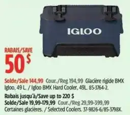 Canadian Tire Igloo bmx hard cooler offer