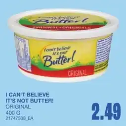 Wholesale Club I can't believe it's not butter original offer