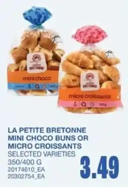 Wholesale Club La petite bretonne mini choco buns or micro croissants offer