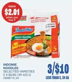 Wholesale Club Indomie noodles offer