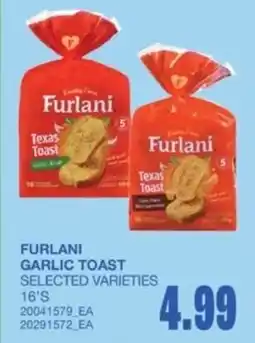 Wholesale Club Furlani garlic toast offer