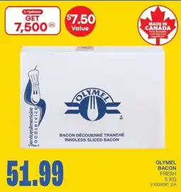 Wholesale Club Olymel bacon fresh offer