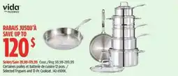 Canadian Tire Vida paderno selected frypans and 12-pc cookset offer