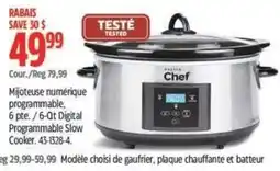 Canadian Tire Master Chef programmable digital slow cooker offer