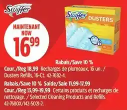 Canadian Tire Swiffer dusters offer