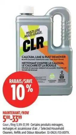 Canadian Tire CLR calcium lime & rust remover offer