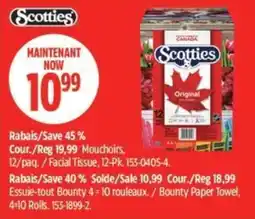 Canadian Tire Scotties facial tissue offer