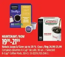 Canadian Tire Selected K-Cup® Coffee Pods offer