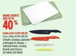 Canadian Tire Selected Knives, Cutting Boards and Scissors offer